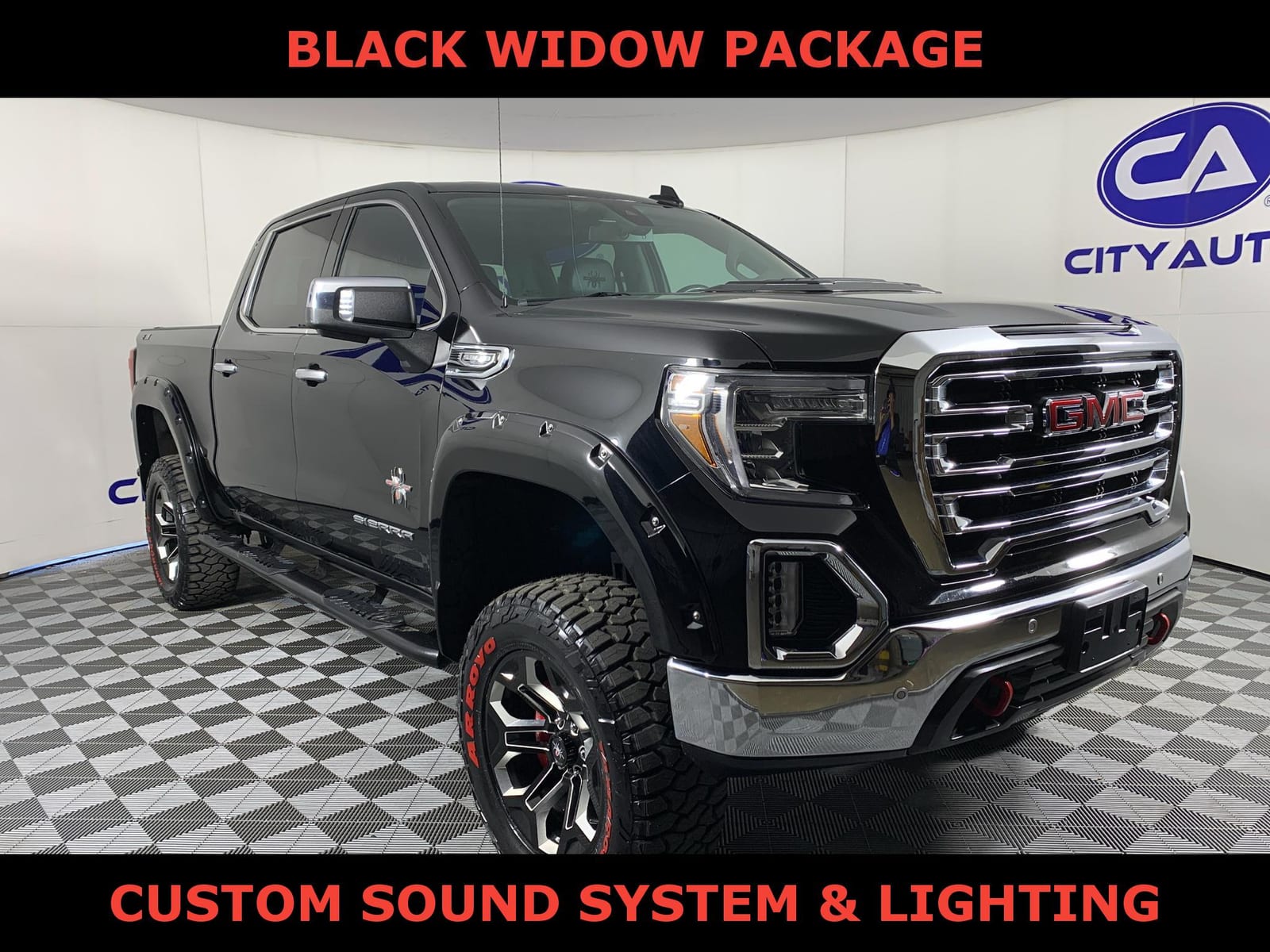 2019 GMC Sierra 1500 SLT - BLACK WIDOW